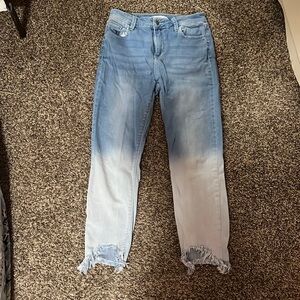 multi color jeans